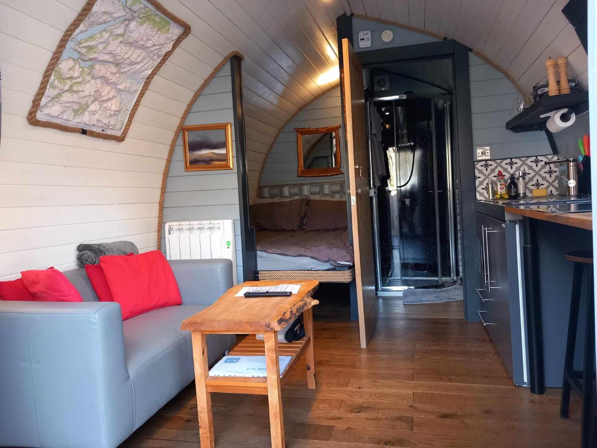 Riverside Pod, West Highland Way Holidays Kinlochleven Ngoại thất bức ảnh
